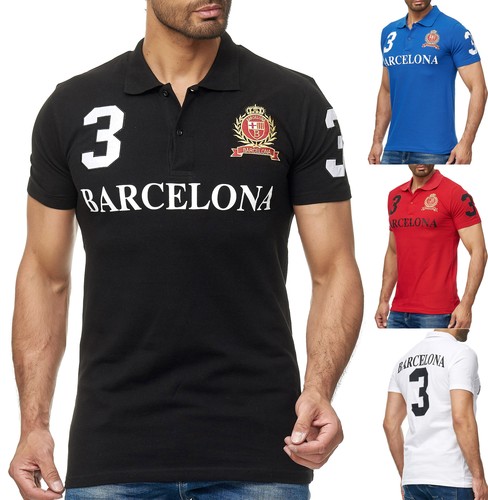 Poloshirt T-Shirt Shirt Polo Herrenshirt Shortsleeve Kurzarmshirt Herren