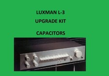 KIT di riparazione amplificatore stereo LUXMAN L-3 - tutti i condensatori