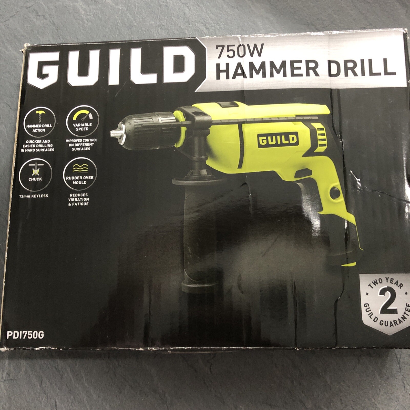 Guild 13mm Keyless High Power Corded 