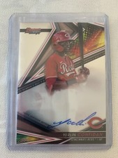 Yerlin Confidan Auto 2022 Bowman's Best #B22-YC Cincinnati Reds RC