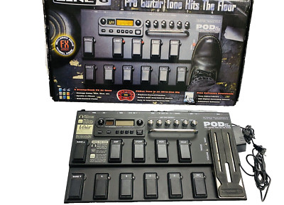Line 6 Pod XT Live Multi-Effekt Gitarrenpedal gebraucht getestet mit OVP