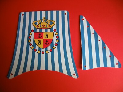 Replacement Sail Cloth Sail for Pirate Ship Armada Flagship 6280 6291, KO