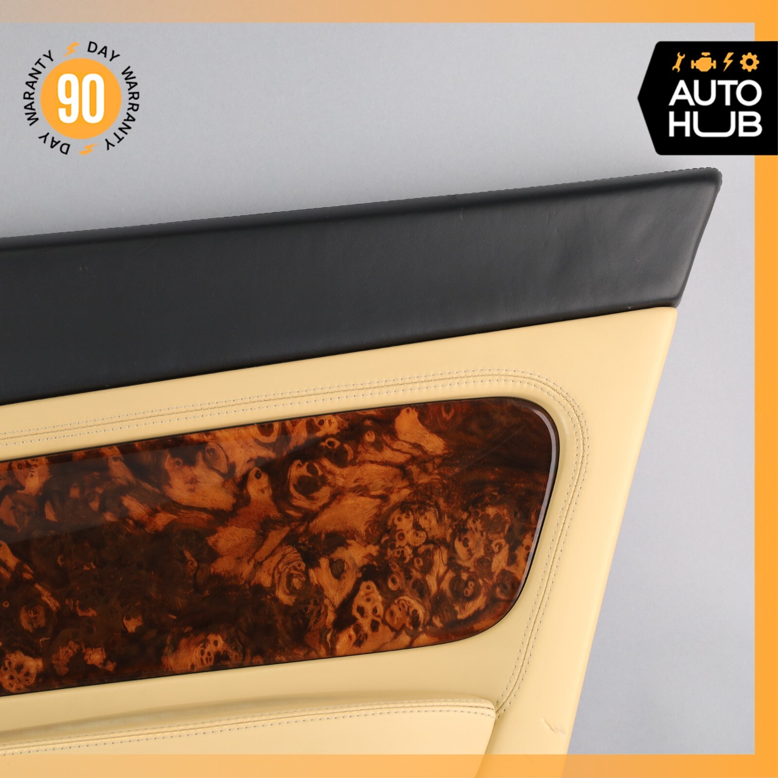 03-10 Bentley Continental GT Right Side Interior Door Panel Beige OEM 81k