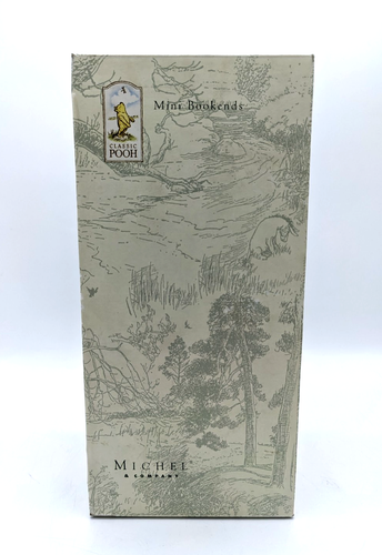 Disney Vintage Winnie the Pooh Michel & Company Book Ends Christopher Robin