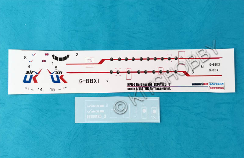 どれページ Eastern Express 1/144 Handley Page HPR.7 Dart Herald UK Air (Air