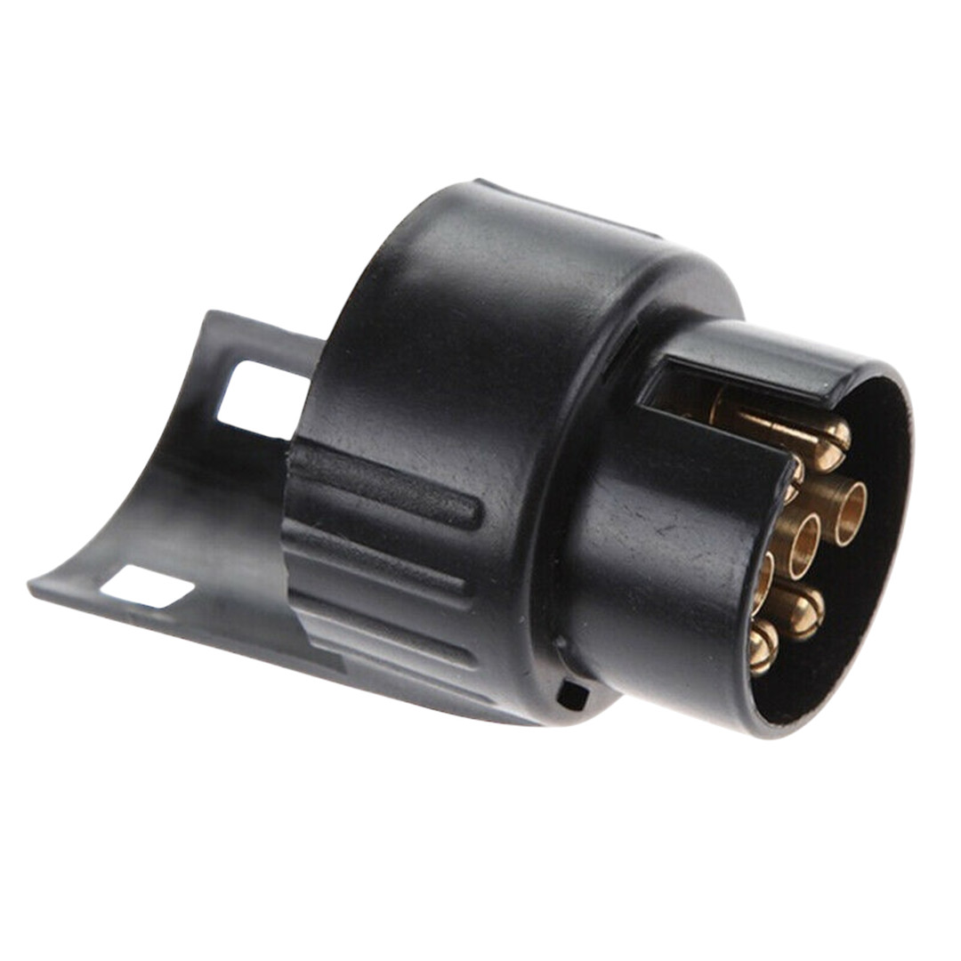 Vechline 7 Pin To 13 Pin Mini Power Adapter Caravan Horsebox Trailer Towing
