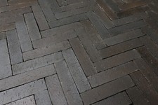 Pflasterklinker Dresden 21,6x5,2x7 cm anthrazit braun Klinkerpflaster-Waaltjes