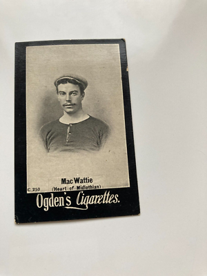 ogden's cigarette cards Ogdens ,Cigarette Tobacco Cards. 1900 .football