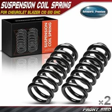 2pcs Front Coil Springs for Chevy C10 C20 C30 G10 G20 P10 GMC C1500 C2500 Jimmy
