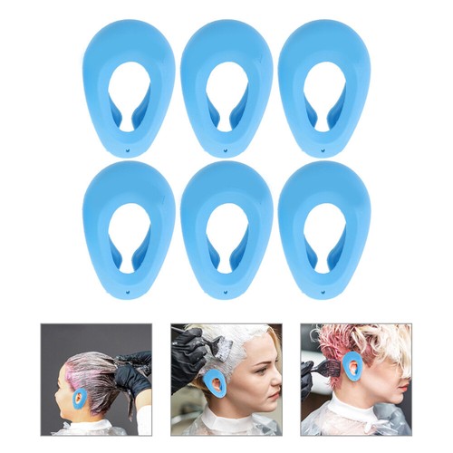 3 pares de orejeras para teñir el cabello para mujer - Imagen 7 de 12