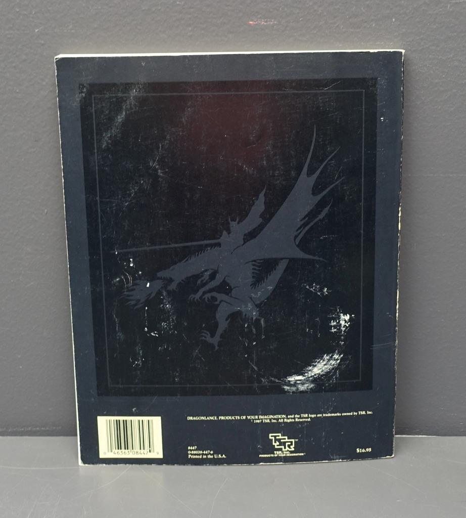 The Art of the Dragon Lance Saga Paperback Book Margaret