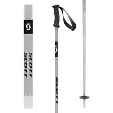 NEW SCOTT 540 PRO SKI POLES WHITE SIZE 44", 46", 48", 50" & 52"