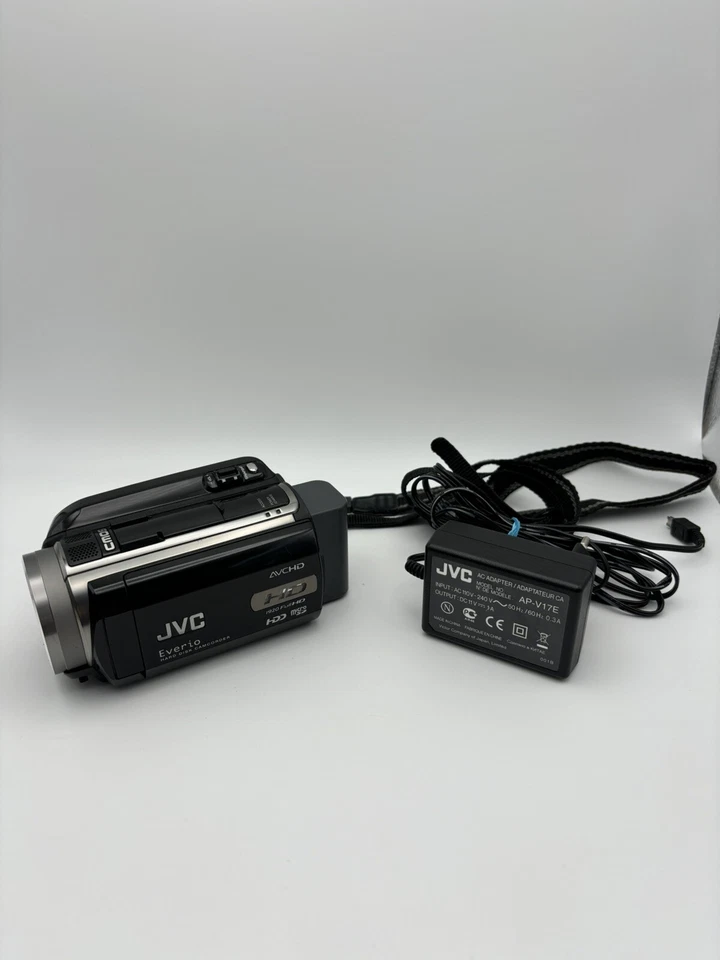 JVC HZ-HD30 Everio High Definition 80GB Digital full HD Camcorder + Zubehör - Bild 2 von 4