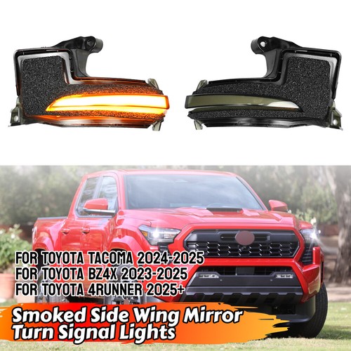 LED Side Mirror Turn Signal Light Lamp For Toyota Tacoma 2024-2025 4Runner 2025