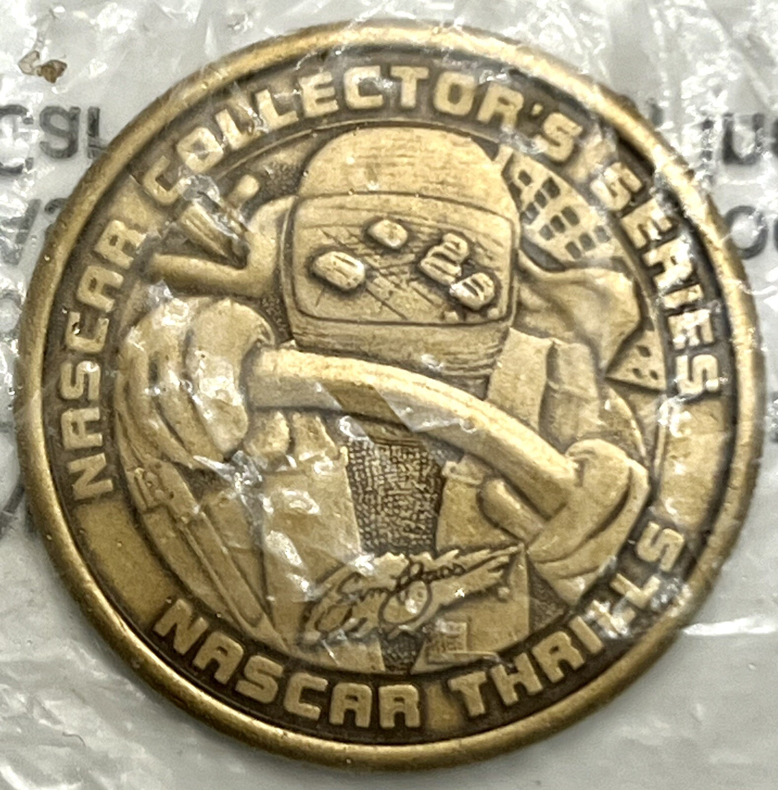 NASCAR 1st Edition Thrills ~ Collector's Series Coin/Token ~ Sam Bass