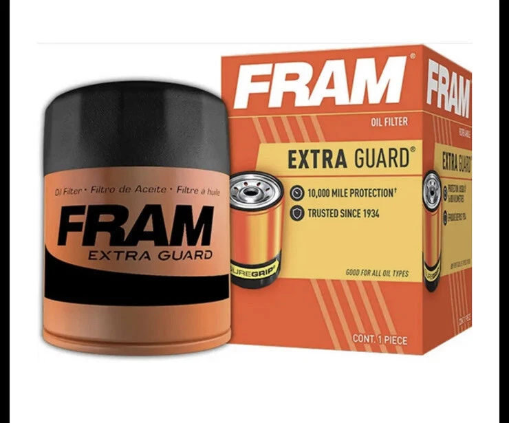 Filtros de aceite Fram PH3682 Extra Guard - Sure Grip - Lote de 2 Foto 2 de 4