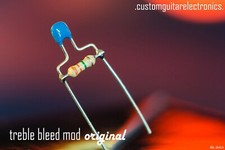 Treble Bleed Mod Original - "ready-to-solder" Kit - Single Coil Version
