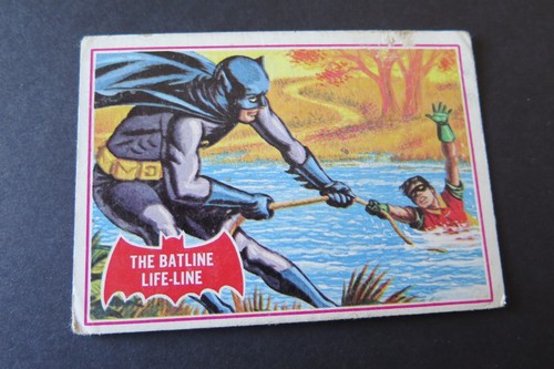 1966 Topps Batman Series A Red Bat Logo Tarjetas individuales tú eliges Completa tu conjunto - Imagen 12 de 139