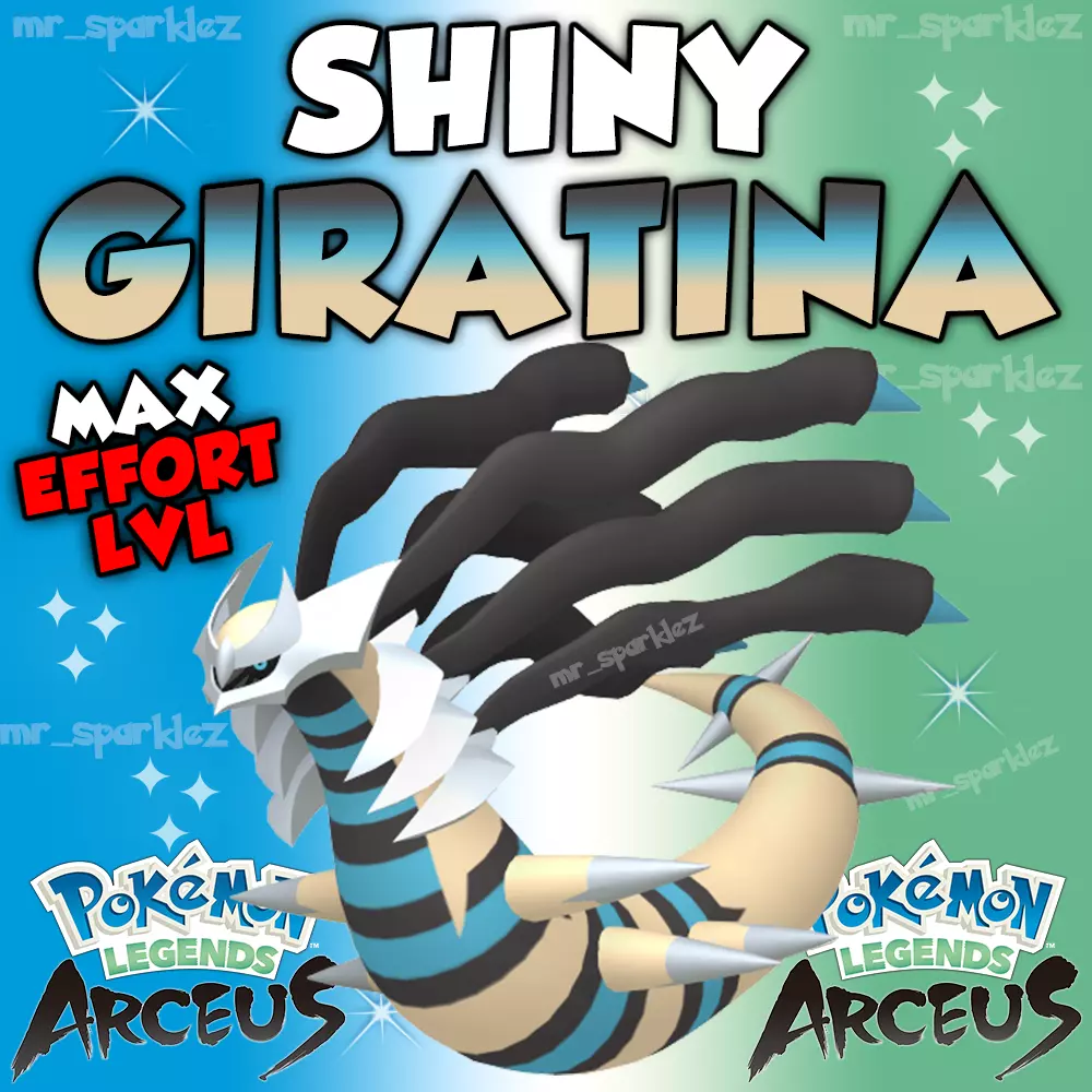 ✨ SHINY GIRATINA ✨ ORIGIN FORM ✨ MAX EFFORT ✨ Shiny Pokemon