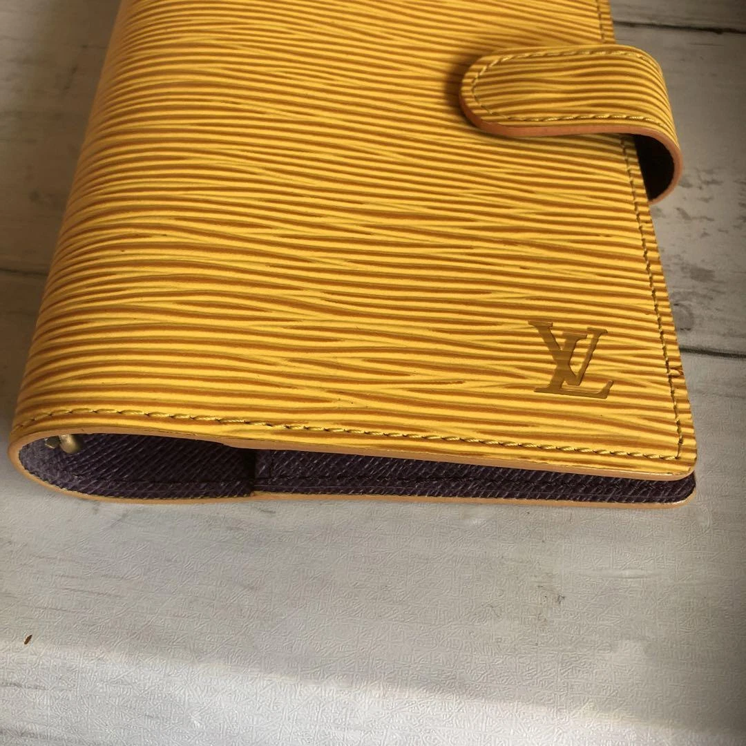 LOUIS VUITTON（LV） Copri notebook Louis Vuitton agenda giallo 4