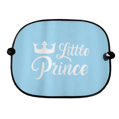 Décor Petit Prince Bleu - Pare-Soleil Voiture - Lot 2, Fenêtre Latérale - Photo 1/3