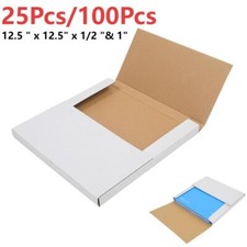 25/100Pcs Vinyl Record LP Shipping Mailer Boxes,Record Mailers,Album Paper Box