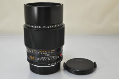 LEICA APO-MACRO-ELMARIT- ＲE60 100mm 2.8 EXCELLENT]Leica APO-Macro-Elmarit-R 100mm F/2.8 E60 ROM Lens #5481