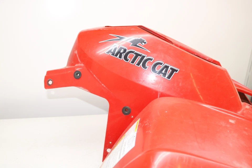 Arctic Cat 500 2008 manual Fis 4x4 carenado delantero rojo guardabarros solo recogida local Foto 4 de 4