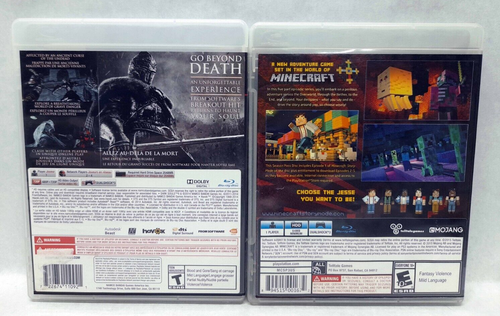 PS3 5 Game Lot - Dead Rising 2, Final Fantasy, Dark Souls, Minecraft & Eat Lead - Picture 5 of 11