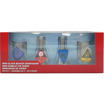 Disneyland Paris 4er Set Spider-Man Mini Glas Becherglas Schnapsglas Trinkgeschirr Disney
