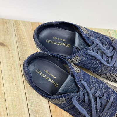 Cole Haan Grandpro Runner Stitchlite Shoes Mens Size 11 M Knit Navy Blue C27763 Cole Haan Grandpro Runner Stitchlite Shoes Mens Size 11 M  main image 4