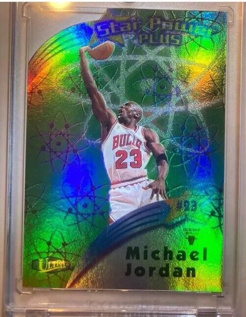 Michael Jordan 1997 Fleer Ultra #1-SPP Star Power Plus Price Michael Jordan 1997 Fleer Ultra #1-SPP Star Power Plus Price