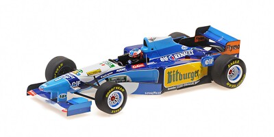 Minichamps 1:43 BENETTON B195 MICHAEL SCHUMACHER WIN MONACO WORLD CHAMPION 1995
