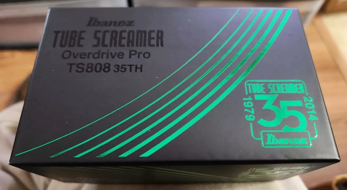 Ibanez TS-808 Limited 35th Anniversary Tube Screamer LIMITED #124- BRAND NEW