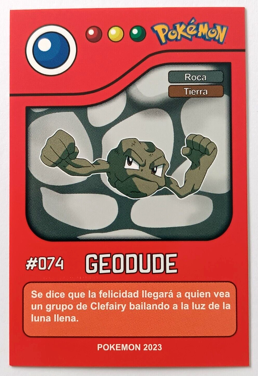 Geodude  Pokédex