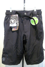 Endura Women's Hummvee Shorts - Medium w/liner Black Baggy NWT