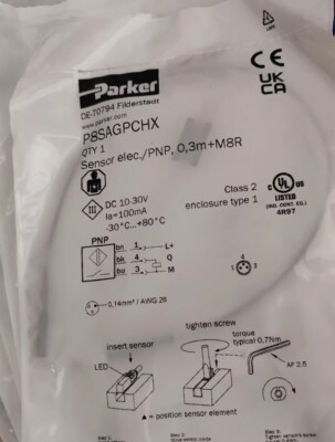 1pcs Parker P8SAGQCHX Pneumatic Components