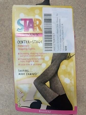 Star Power by Spanx Women's Nouveau Shaping Tights Size A Black