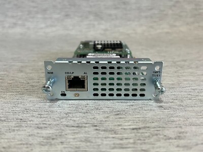 Cisco NIM-1MFT-T1/E1 1 Port Multi-Flex Trunk Voice T1/E1 Module w/ PVDM4-32
