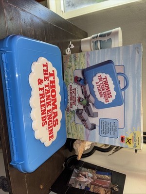 Thomas The Tank Engine Blue Case Nylint 9 Trains Vintage 1989/1992 With Box #25