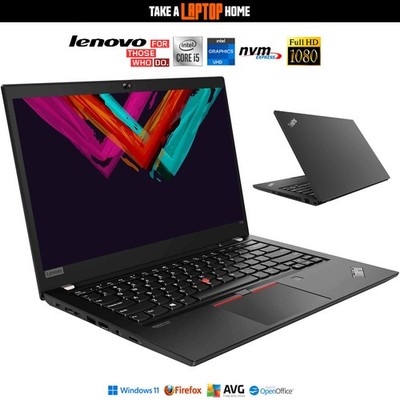 Lenovo ThingPad T41 Laptop Core i5 10. Gen 4,4GHz SSD NVMe 14,1'' IPS Gaming GFX