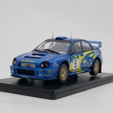 IXO 1:24 Subaru Impreza S7 WRC 2001 Subaru Rally Alloy Car Model