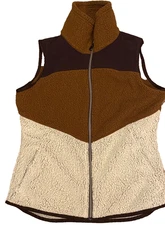 WOMENS KUHL SHERPA FLEECE FLIGHT VEST JACKET SIZE S SMALL