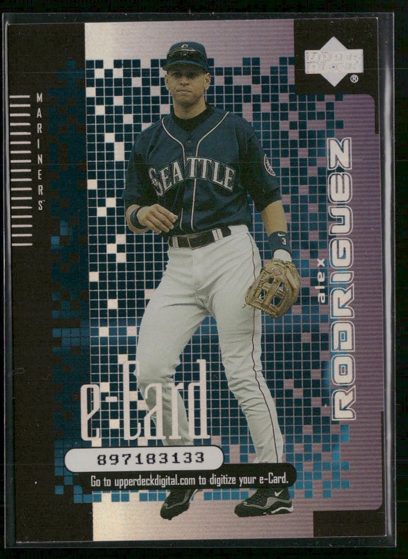 2000 Upper Deck #E2 Alex Rodriguez e-Cards