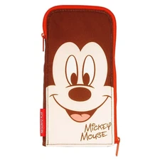 Sun-Star Stationery Pen Case Neoku Ritz Flat Mickey & Minnie S1409107