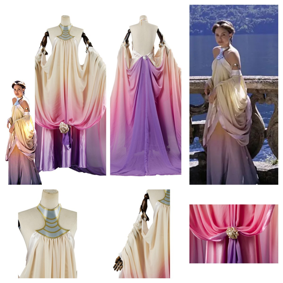 Revenge Sith Padme Amidala Naberrie Roleplay Purple Lake Long Dress Halloween | eBay Revenge Sith Padme Amidala Naberrie Roleplay Purple Lake Long Dress Halloween | eBay
