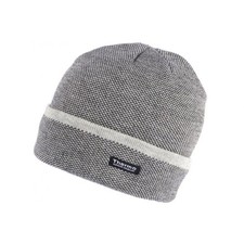 Bonnet Laine Gris Clair a Revers Homme Femme Double Thermo Polaire Kanysk-Taill
