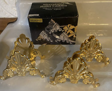 Classy VTG Set of 3 Gold Plated Buffet Caddie...