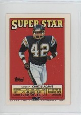 1988 Super Star Sticker Back Cards Curtis Adams Eric Martin Mike Johnson #32 1z4
