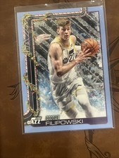 2025-26 Topps Holiday - Kyle Filipowski #H104 Holiday Metallic Blue Glitter